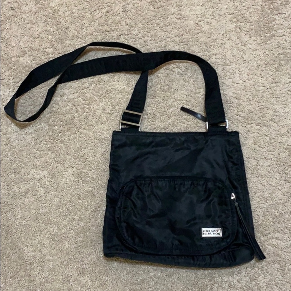 Kenneth Cole Reaction Crossbody.  Dimensions about 8x11”
